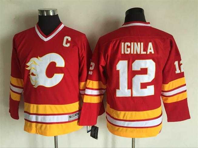 Youth Calgary Flames #12 Jarome Iginla Red-Yellow CCM Throwback Stitched NHL Jersey,We sell and wholesale Youth Calgary Flames #12 Jarome Iginla Red-Yellow CCM Throwback Stitched NHL Jersey on line form chian!