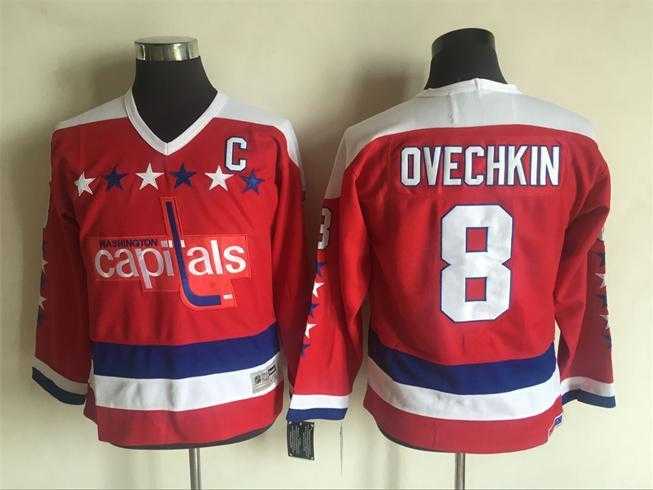 Youth Washington Capitals #8 Alex Ovechkin Red CCM Throwback Stitched NHL Jersey,We sell and wholesale Youth Washington Capitals #8 Alex Ovechkin Red CCM Throwback Stitched NHL Jersey on line form chian!