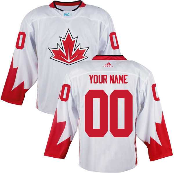 Customized Team Canada 2016 World Cup Of Hockey Olympics Game Men's White Stitched Jersey,We sell and wholesale Customized Team Canada 2016 World Cup Of Hockey Olympics Game Men's White Stitched Jersey on line form chian!