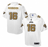 Printed Jacksonville Jaguars #16 Robinson White Men's NFL Pro Line Fashion Game Jersey,baseball caps,new era cap wholesale,wholesale hats