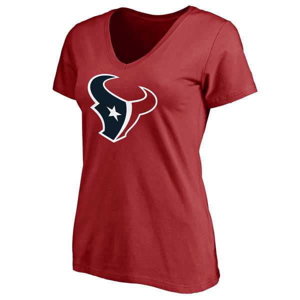WOMEN'S HOUSTON TEXANS RED PRIMARY TEAM LOGO SLIM FIT T-Shirt LanTian,We sell and wholesale WOMEN'S HOUSTON TEXANS RED PRIMARY TEAM LOGO SLIM FIT T-Shirt LanTian on line form chian!