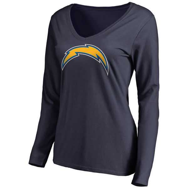 WOMEN'S SAN DIEGO CHARGERS PRO LINE NAVY PRIMARY TEAM LOGO SLIM FIT LONG SLEEVE T-Shirt LanTian,We sell and wholesale WOMEN'S SAN DIEGO CHARGERS PRO LINE NAVY PRIMARY TEAM LOGO SLIM FIT LONG SLEEVE T-Shirt LanTian on line form chian!
