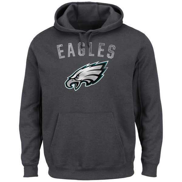 Men's Philadelphia Eagles Majestic Kick Return II Pullover Hoodie LanTian - Charcoal,We sell and wholesale Men's Philadelphia Eagles Majestic Kick Return II Pullover Hoodie LanTian - Charcoal on line form chian!