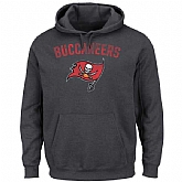 Men's Tampa Bay Buccaneers Majestic Kick Return II Pullover Hoodie LanTian - Charcoal,baseball caps,new era cap wholesale,wholesale hats
