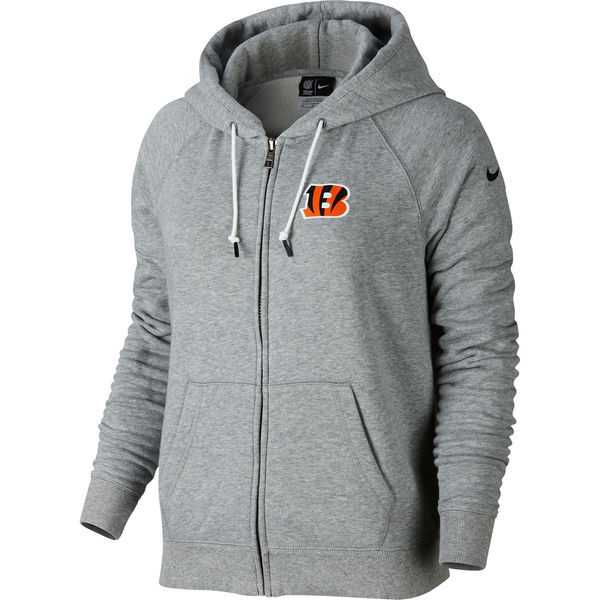 WOMEN CINCINNATI BENGALS NIKE GRAY STADIUM RALLY FULL ZIP HOODIE - LanTian,We sell and wholesale WOMEN CINCINNATI BENGALS NIKE GRAY STADIUM RALLY FULL ZIP HOODIE - LanTian on line form chian!