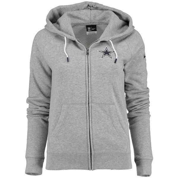 WOMEN DALLAS COWBOYS GRAY STADIUM RALLY FULL ZIP HOODIE - LanTian,We sell and wholesale WOMEN DALLAS COWBOYS GRAY STADIUM RALLY FULL ZIP HOODIE - LanTian on line form chian!