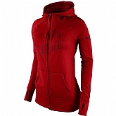 WOMEN HOUSTON TEXANS NIKE RED STADIUM GAME DAY KO FULL ZIP PERFORMANCE HOODIE - LanTian,baseball caps,new era cap wholesale,wholesale hats