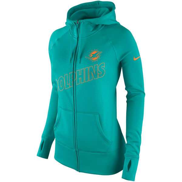 WOMEN MIAMI DOLPHINS NIKE AQUA STADIUM GAME DAY KO FULL ZIP PERFORMANCE HOODIE - LanTian,We sell and wholesale WOMEN MIAMI DOLPHINS NIKE AQUA STADIUM GAME DAY KO FULL ZIP PERFORMANCE HOODIE - LanTian on line form chian!
