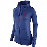 WOMEN NEW YORK GIANTS NIKE ROYAL STADIUM GAME DAY KO FULL ZIP PERFORMANCE HOODIE - LanTian,baseball caps,new era cap wholesale,wholesale hats
