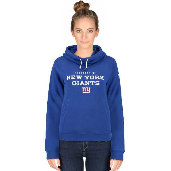 WOMEN NEW YORK GIANTS NIKE ROYAL STADIUM RALLY FUNNEL PULLOVER HOODIE - LanTian,We sell and wholesale WOMEN NEW YORK GIANTS NIKE ROYAL STADIUM RALLY FUNNEL PULLOVER HOODIE - LanTian on line form chian!