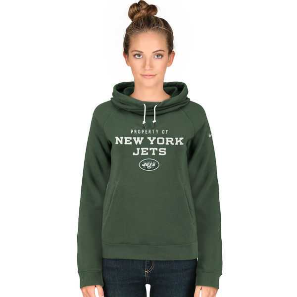WOMEN NEW YORK JETS NIKE GREEN STADIUM RALLY FUNNEL PULLOVER HOODIE - LanTian,We sell and wholesale WOMEN NEW YORK JETS NIKE GREEN STADIUM RALLY FUNNEL PULLOVER HOODIE - LanTian on line form chian!