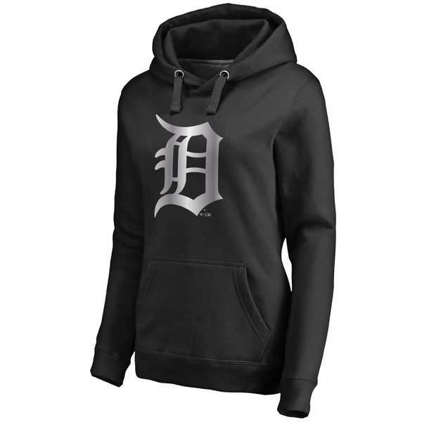 Women Detroit Tigers Platinum Collection Pullover Hoodie LanTian - Black,We sell and wholesale Women Detroit Tigers Platinum Collection Pullover Hoodie LanTian - Black on line form chian!
