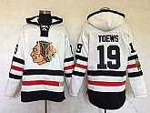 Chicago Blackhawks #19 Jonathan Toews White Winter Classic Stitched NHL Hoodie,baseball caps,new era cap wholesale,wholesale hats