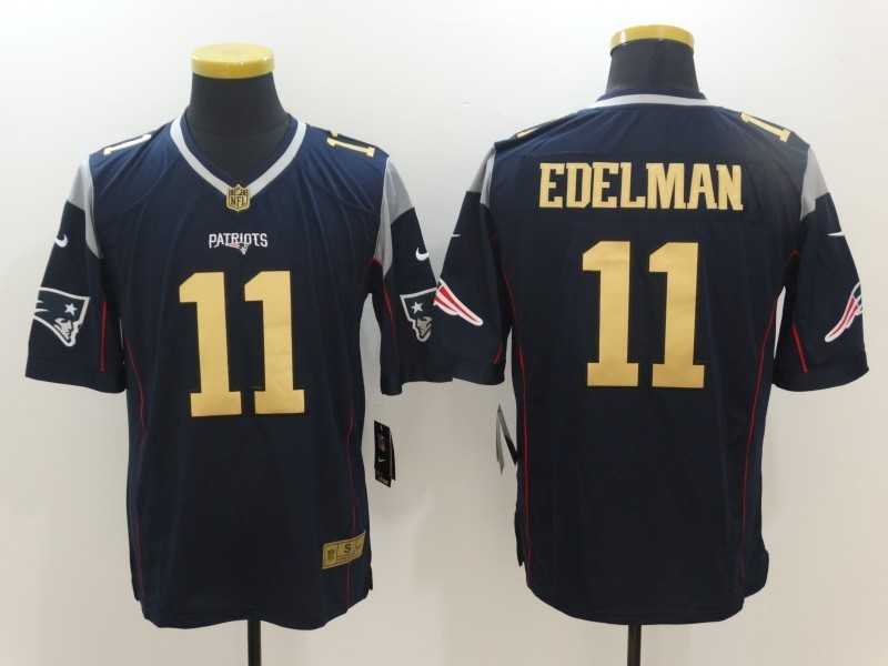 Nike Limited New England Patriots #11 Julian Edelman Navy Blue With Golden Men's Stitched Jersey,We sell and wholesale Nike Limited New England Patriots #11 Julian Edelman Navy Blue With Golden Men's Stitched Jersey on line form chian!