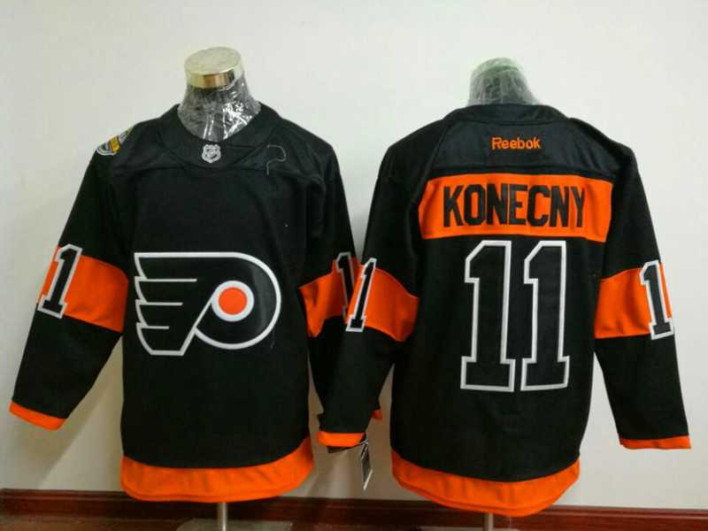 Philadelphia Flyers #11 Konecny Black 2017 Stadium Series Stitched NHL Jersey,We sell and wholesale Philadelphia Flyers #11 Konecny Black 2017 Stadium Series Stitched NHL Jersey on line form chian!
