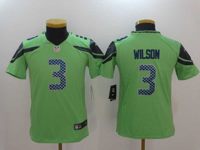 Youth Nike Limited Seattle Seahawks #3 Russell Wilson Green Rush Stitched NFL Jersey,We sell and wholesale Youth Nike Limited Seattle Seahawks #3 Russell Wilson Green Rush Stitched NFL Jersey on line form chian!