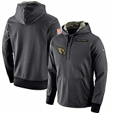 Customized Men & Women & Youth Nike Arizona Cardinals Anthracite Salute to Service Stitched NFL Hoodie,baseball caps,new era cap wholesale,wholesale hats