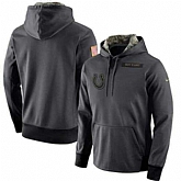 Customized Men & Women & Youth Nike Indianapolis Colts Anthracite Salute to Service Stitched NFL Hoodie,baseball caps,new era cap wholesale,wholesale hats