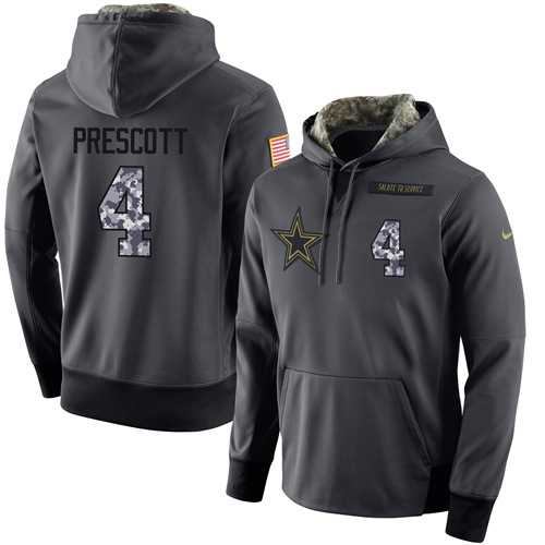 Glued Nike Dallas Cowboys #4 Dak Prescott Men's Anthracite Salute to Service Player Performance Hoodie,We sell and wholesale Glued Nike Dallas Cowboys #4 Dak Prescott Men's Anthracite Salute to Service Player Performance Hoodie on line form chian!