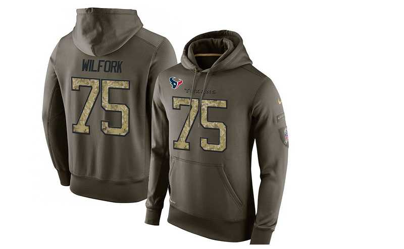 Glued Nike Houston Texans #75 Vince Wilfork Olive Green Salute To Service Men's Pullover Hoodie,We sell and wholesale Glued Nike Houston Texans #75 Vince Wilfork Olive Green Salute To Service Men's Pullover Hoodie on line form chian!