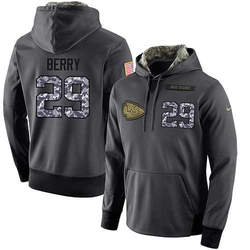 Glued Nike Kansas City Chiefs #29 Eric Berry Men's Anthracite Salute to Service Player Performance Hoodie,We sell and wholesale Glued Nike Kansas City Chiefs #29 Eric Berry Men's Anthracite Salute to Service Player Performance Hoodie on line form chian!