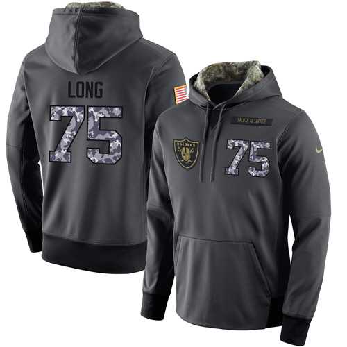 Glued Nike Oakland Raiders #75 Howie Long Men's Anthracite Salute to Service Player Performance Hoodie,We sell and wholesale Glued Nike Oakland Raiders #75 Howie Long Men's Anthracite Salute to Service Player Performance Hoodie on line form chian!