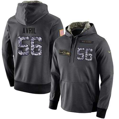 Glued Nike Seattle Seahawks #56 Cliff Avril Men's Anthracite Salute to Service Player Performance Hoodie,We sell and wholesale Glued Nike Seattle Seahawks #56 Cliff Avril Men's Anthracite Salute to Service Player Performance Hoodie on line form chian!