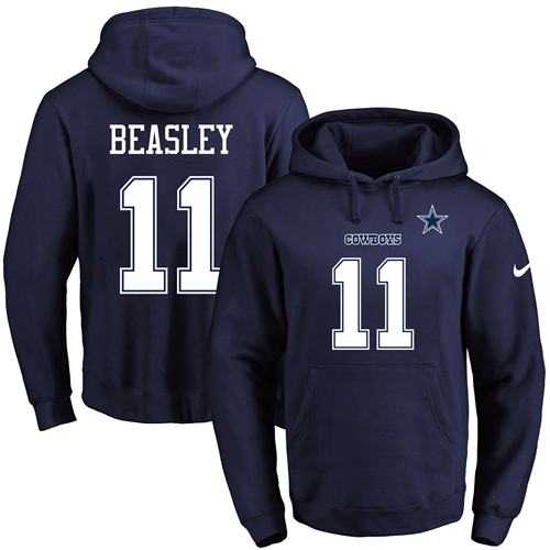 Printed Nike Dallas Cowboys #11 Cole Beasley Navy Name & Number Men's Pullover Hoodie,We sell and wholesale Printed Nike Dallas Cowboys #11 Cole Beasley Navy Name & Number Men's Pullover Hoodie on line form chian!