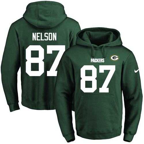 Printed Nike Green Bay Packers #87 Jordy Nelson Green Name & Number Men's Pullover Hoodie,We sell and wholesale Printed Nike Green Bay Packers #87 Jordy Nelson Green Name & Number Men's Pullover Hoodie on line form chian!