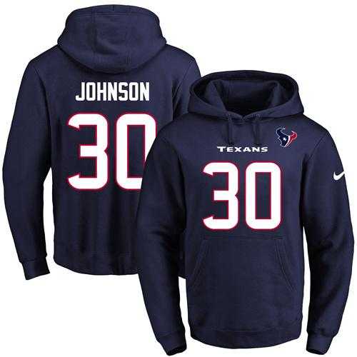 Printed Nike Houston Texans #30 Andre Johnson Navy Name & Number Men's Pullover Hoodie,We sell and wholesale Printed Nike Houston Texans #30 Andre Johnson Navy Name & Number Men's Pullover Hoodie on line form chian!