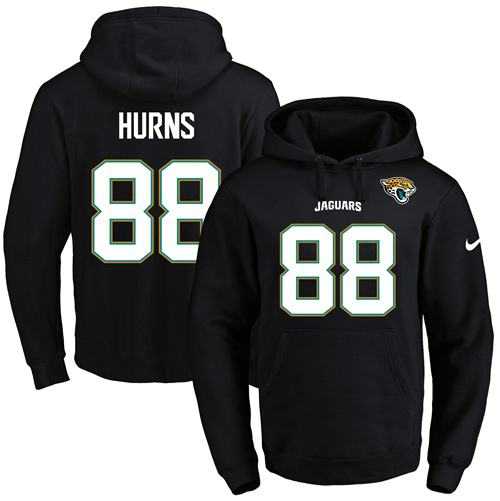 Printed Nike Jacksonville Jaguars #88 Allen Hurns Black Name & Number Men's Pullover Hoodie,We sell and wholesale Printed Nike Jacksonville Jaguars #88 Allen Hurns Black Name & Number Men's Pullover Hoodie on line form chian!