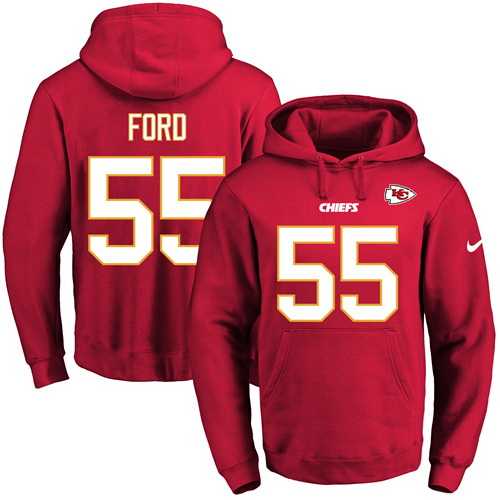 Printed Nike Kansas City Chiefs #55 Dee Ford Red Name & Number Men's Pullover Hoodie,We sell and wholesale Printed Nike Kansas City Chiefs #55 Dee Ford Red Name & Number Men's Pullover Hoodie on line form chian!