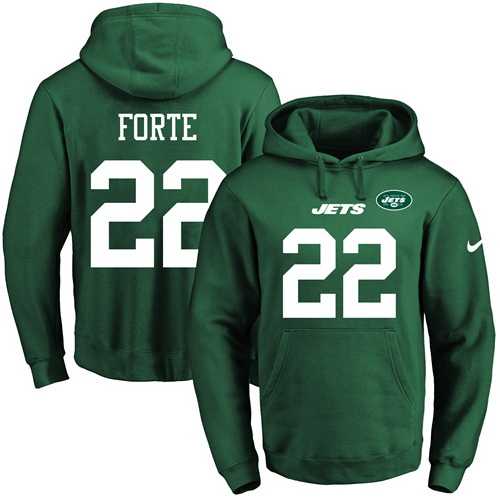 Printed Nike New York Jets #22 Matt Forte Green Name & Number Men's Pullover Hoodie,We sell and wholesale Printed Nike New York Jets #22 Matt Forte Green Name & Number Men's Pullover Hoodie on line form chian!