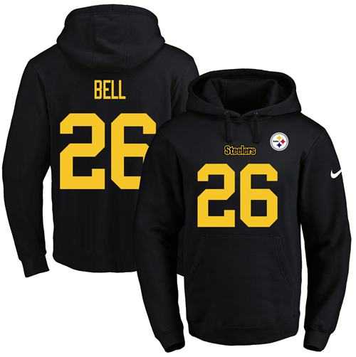 Printed Nike Pittsburgh Steelers #26 Le'Veon Bell Pro Line Black Name & Number Men's Pullover Hoodie,We sell and wholesale Printed Nike Pittsburgh Steelers #26 Le'Veon Bell Pro Line Black Name & Number Men's Pullover Hoodie on line form chian!