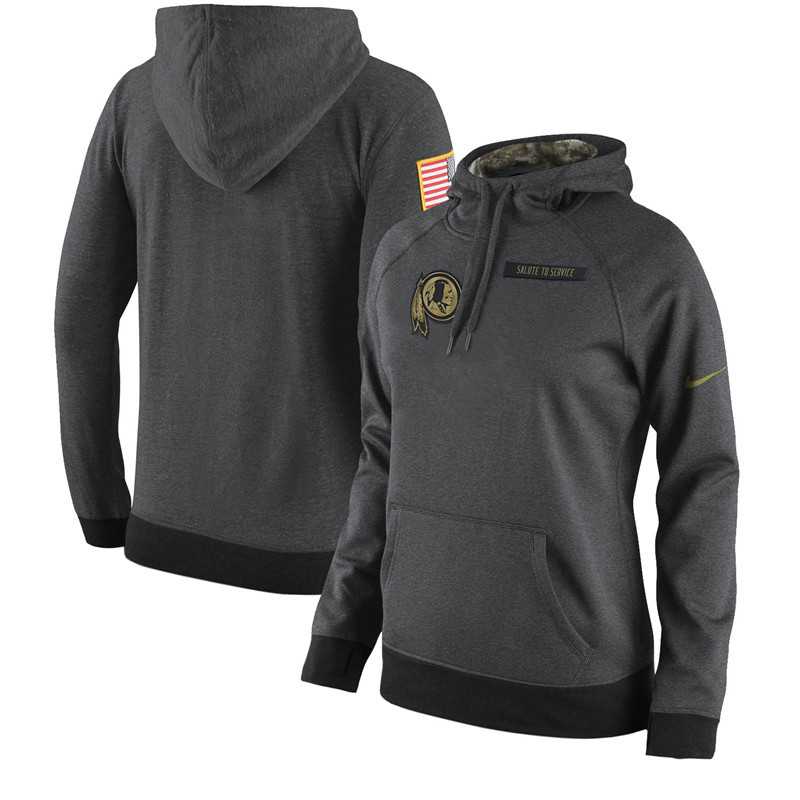 Women Nike Washington Redskins Anthracite Salute to Service Pullover Hoodie,We sell and wholesale Women Nike Washington Redskins Anthracite Salute to Service Pullover Hoodie on line form chian!