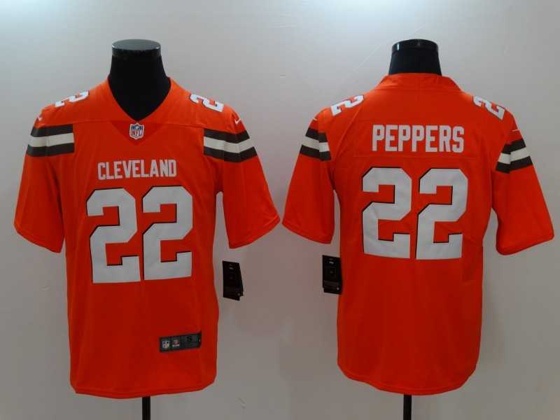 Nike Cleveland Browns #22 Jabrill Peppers Orange Vapor Untouchable Player Limited Jerseys,We sell and wholesale Nike Cleveland Browns #22 Jabrill Peppers Orange Vapor Untouchable Player Limited Jerseys on line form chian!