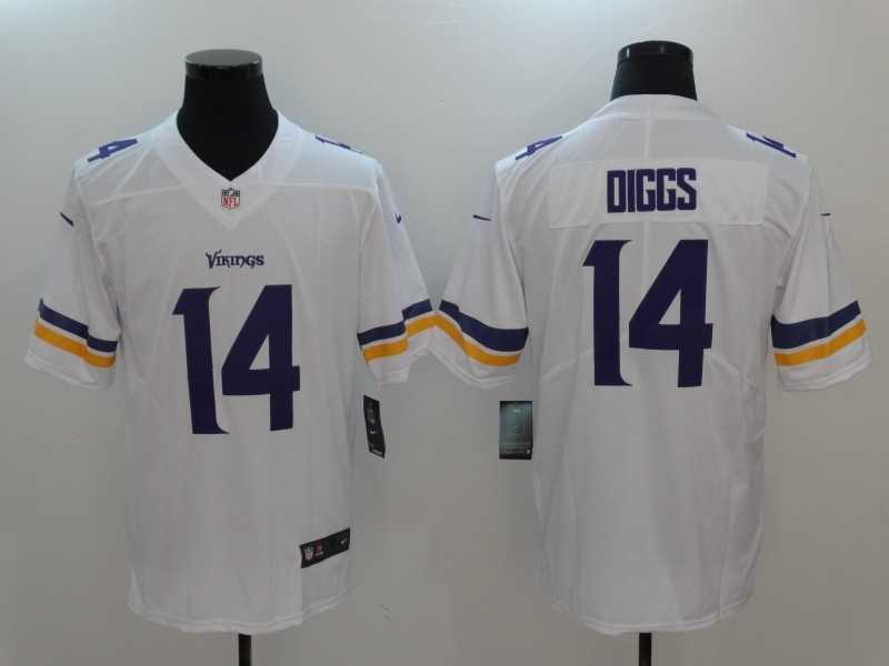 Nike Minnesota Vikings #14 Stefon Diggs White Vapor Untouchable Player Limited Jerseys,We sell and wholesale Nike Minnesota Vikings #14 Stefon Diggs White Vapor Untouchable Player Limited Jerseys on line form chian!