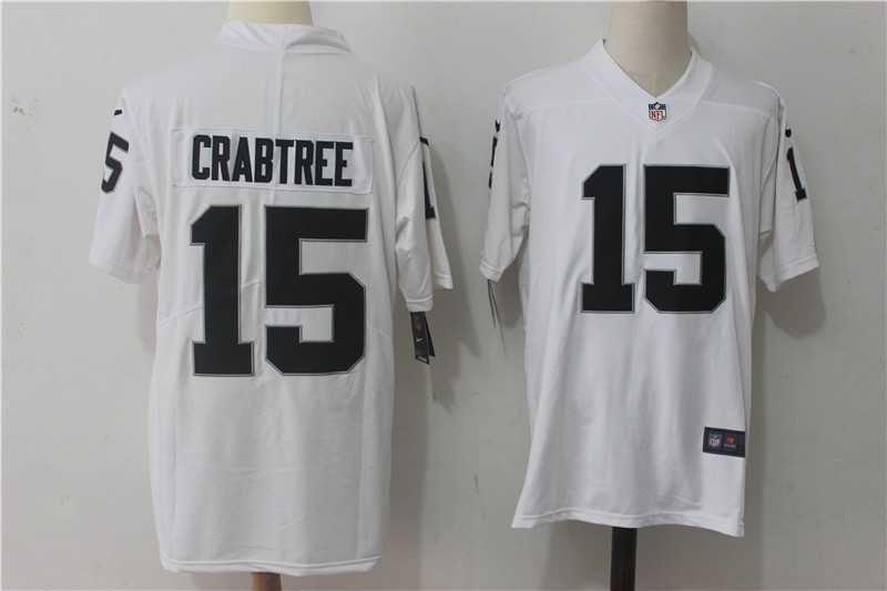 Nike Oakland Raiders #15 Michael Crabtree White Vapor Untouchable Player Limited Jerseys,We sell and wholesale Nike Oakland Raiders #15 Michael Crabtree White Vapor Untouchable Player Limited Jerseys on line form chian!