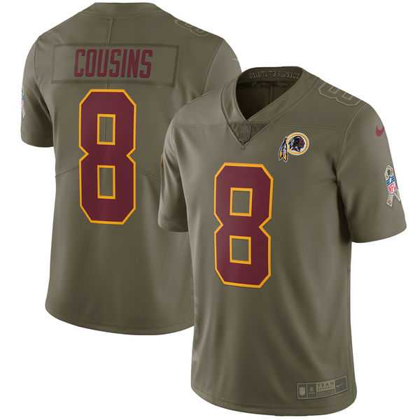 Nike Washington Redskins #8 Kirk Cousins Olive Salute To Service Limited Jersey,We sell and wholesale Nike Washington Redskins #8 Kirk Cousins Olive Salute To Service Limited Jersey on line form chian!