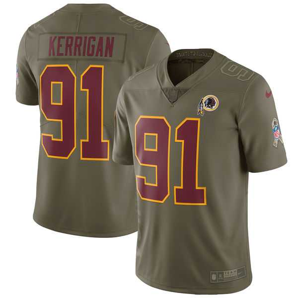 Nike Washington Redskins #91 Ryan Kerrigan Olive Salute To Service Limited Jersey,We sell and wholesale Nike Washington Redskins #91 Ryan Kerrigan Olive Salute To Service Limited Jersey on line form chian!