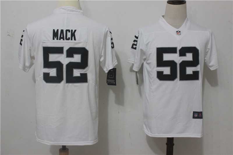 Youth Limited Nike Oakland Raiders #52 Khalil Mack White Vapor Untouchable Player Jerseys,We sell and wholesale Youth Limited Nike Oakland Raiders #52 Khalil Mack White Vapor Untouchable Player Jerseys on line form chian!