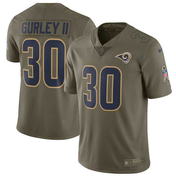 Youth Nike Los Angeles Rams #30 Todd Gurley II Olive Salute To Service Limited Jersey,We sell and wholesale Youth Nike Los Angeles Rams #30 Todd Gurley II Olive Salute To Service Limited Jersey on line form chian!