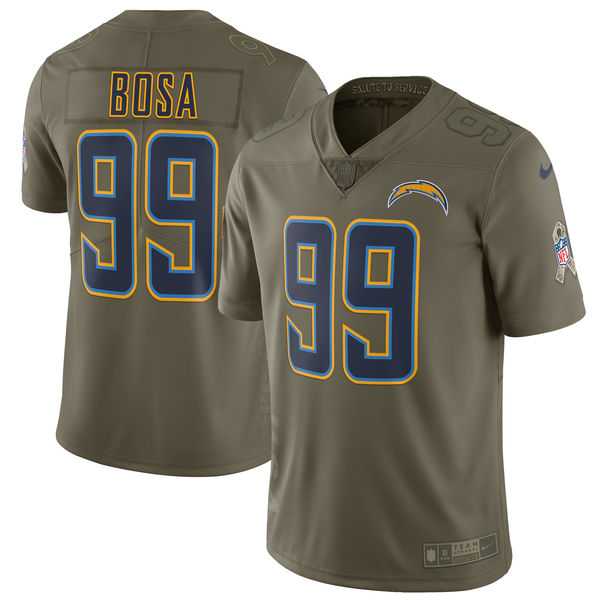 Youth Nike San Diego Chargers #99 Joey Bosa Olive Salute To Service Limited Jersey,We sell and wholesale Youth Nike San Diego Chargers #99 Joey Bosa Olive Salute To Service Limited Jersey on line form chian!