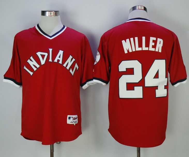Cleveland Indians #24 Andrew Miller Red Turn Back the Clock Stitched MLB Jerseys,We sell and wholesale Cleveland Indians #24 Andrew Miller Red Turn Back the Clock Stitched MLB Jerseys on line form chian!