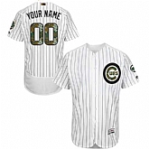 Customized Men's Chicago Cubs White 2016 Memorial Day Flexbase Jersey,baseball caps,new era cap wholesale,wholesale hats