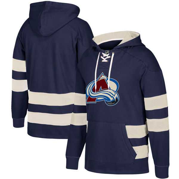 Customized Men's Colorado Avalanche Navy All Stitched Hooded Sweatshirt,We sell and wholesale Customized Men's Colorado Avalanche Navy All Stitched Hooded Sweatshirt on line form chian!