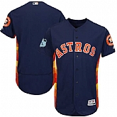 Customized Men's Houston Astros Navy 2017 Spring Training Flexbase Jersey,baseball caps,new era cap wholesale,wholesale hats