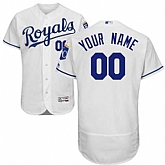 Customized Men's Kansas City Royals White Flexbase Jersey,baseball caps,new era cap wholesale,wholesale hats