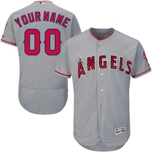 Customized Men's Los Angeles Angels Gray Flexbase Jersey,We sell and wholesale Customized Men's Los Angeles Angels Gray Flexbase Jersey on line form chian!