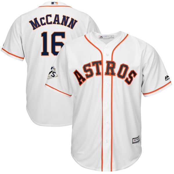 Houston Astros #16 Brian McCann White 2017 World Series Bound Cool Base Player Jersey,We sell and wholesale Houston Astros #16 Brian McCann White 2017 World Series Bound Cool Base Player Jersey on line form chian!
